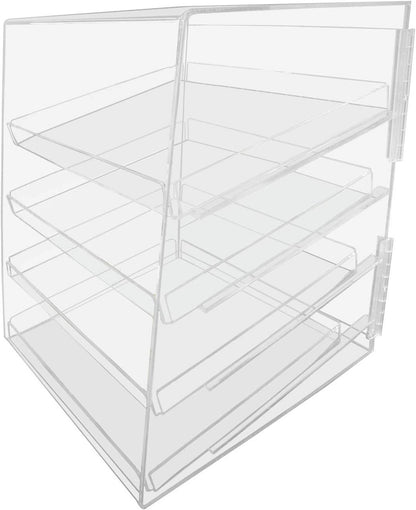 12" x 14" x 20" Pastry Baked Goods Display Cabinet with 4 Trays