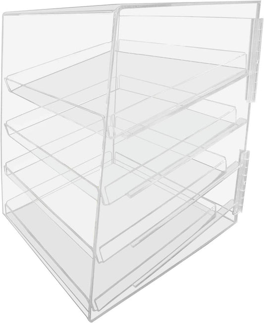 12" x 14" x 20" Pastry Baked Goods Display Cabinet with 4 Trays