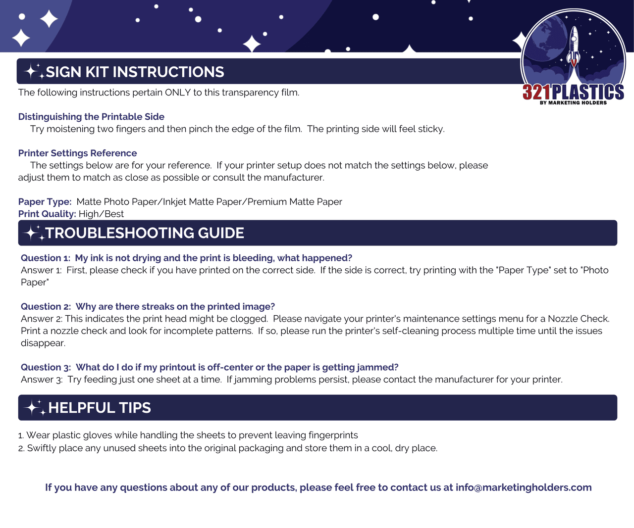 8"W x 2"H Modern Desk Nameplate Slanted Sign with Card Pocket