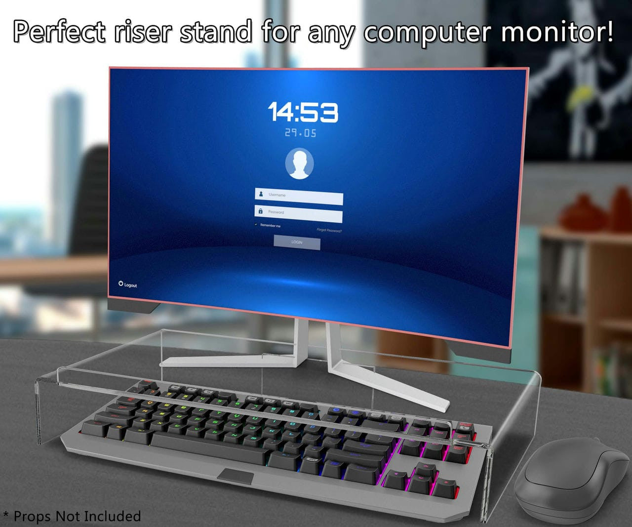 Perfect riser stand for any computer monitor