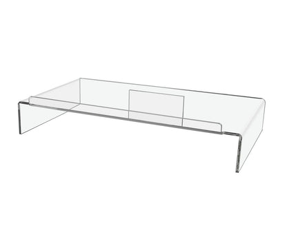 TV Computer Monitor Desk Riser standard view twenty one and a quarter inches wide