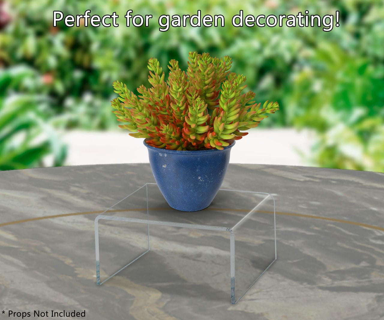 Outdoor Succulent Display Riser