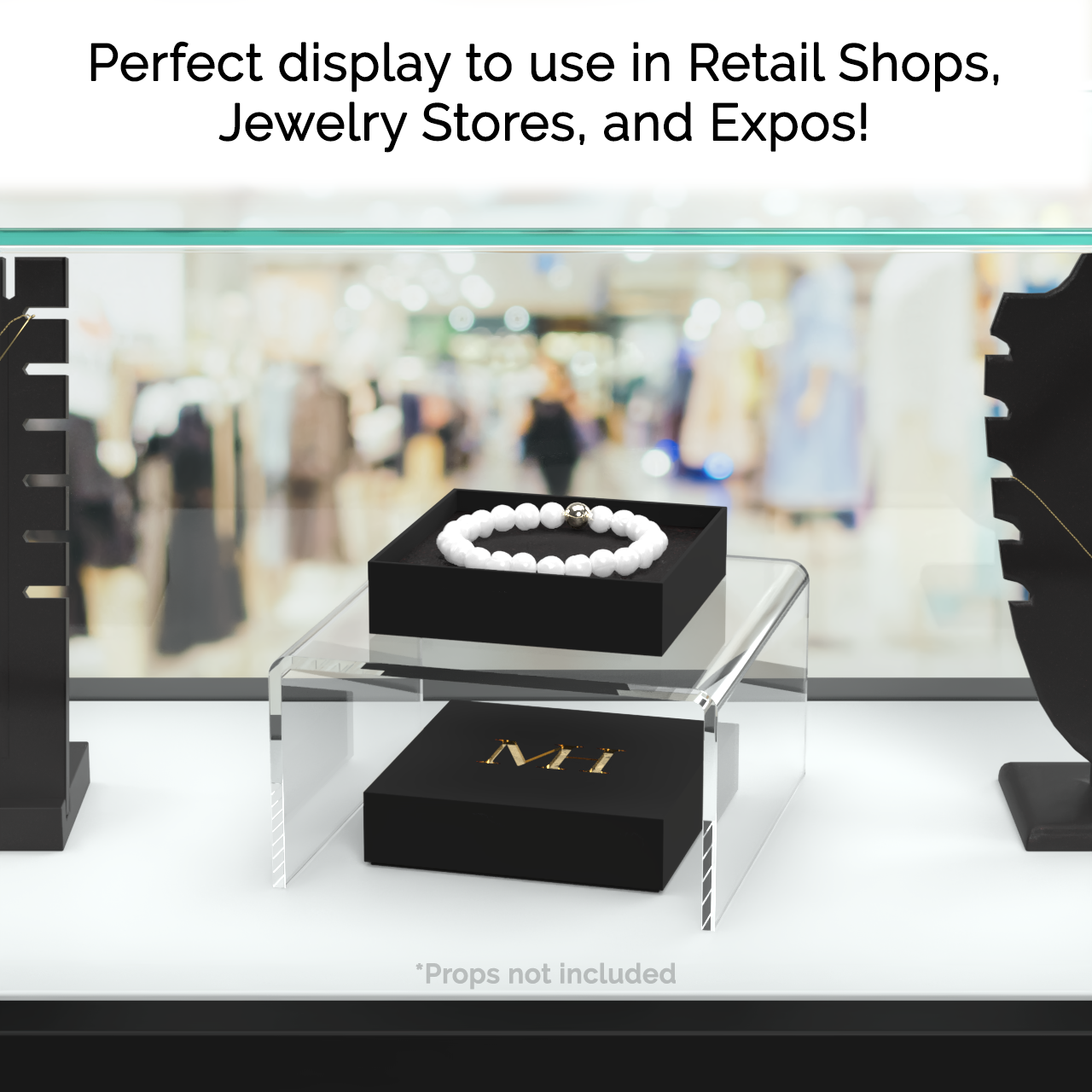 6" x 6.25" Riser Display Stand Retail Merchandise Platform