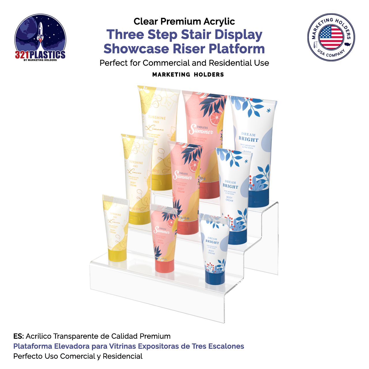 Stair Display for Retail Stores