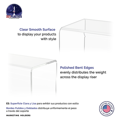 Three Step Stair Display Retail Showcase Riser Platform