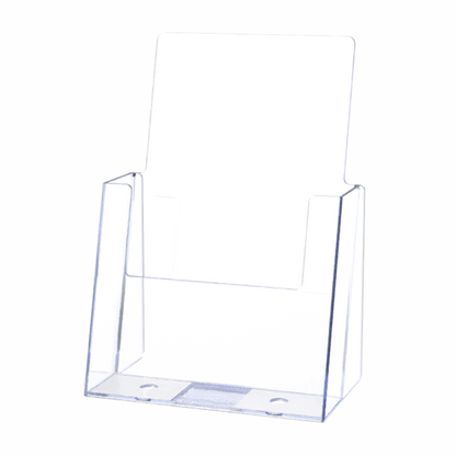 5.5"W Bifold Brochure Holder Countertop Booklet Display Stand