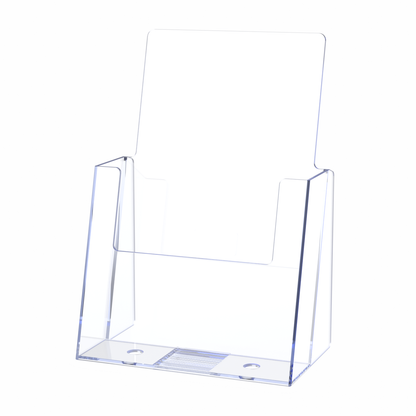 5.5"W Bifold Brochure Holder Countertop Booklet Display Stand