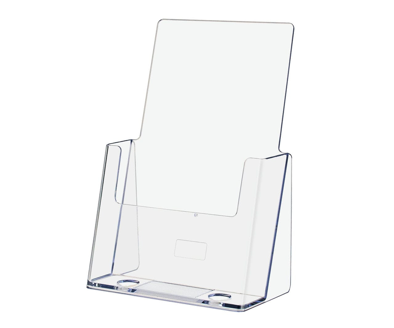 Six Wide Extra Wide Bi Fold Brochure Holder standard view