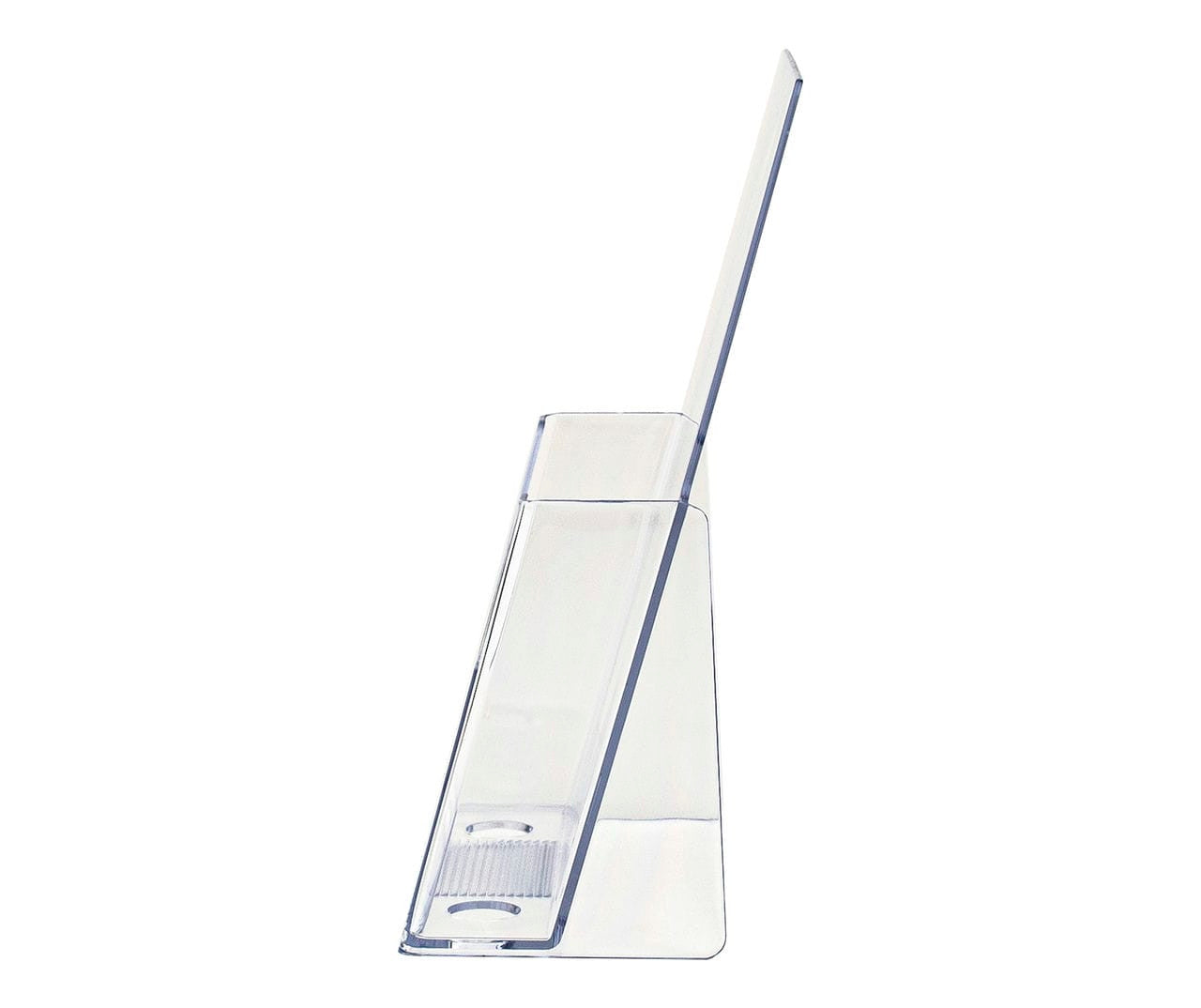 Side View of Brochure Booklet Display Holder