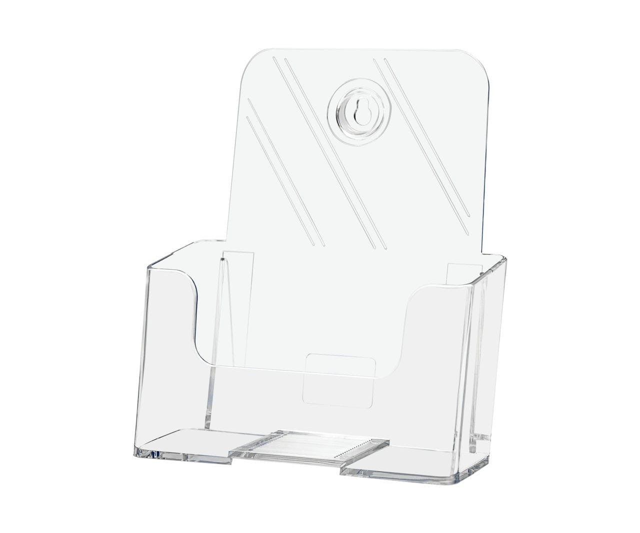 6.5"W Bifold Brochure Holder Booklet Organizer