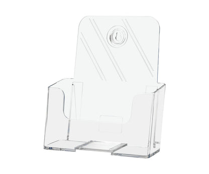 6.5"W Bifold Brochure Holder Booklet Organizer