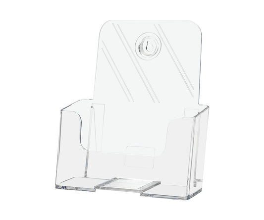 6.5"W Bifold Brochure Holder Booklet Organizer