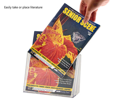 Take One Flyer Tabletop Display Holder