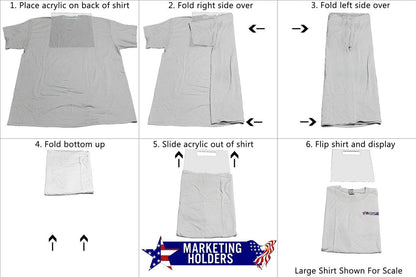 Shirt Folding Board Directions