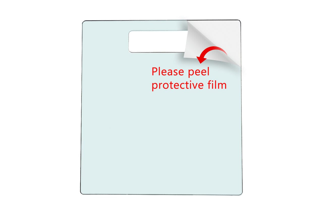 Please peel protective film before use