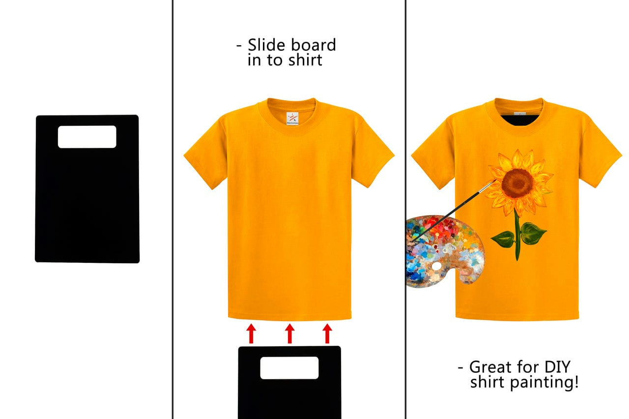 8.5"W x 12"H Shirt Folding Boards Acrylic Organizer Laundry