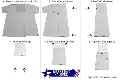 Shirt Folding Board Directions