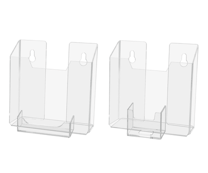 Brochure Holder for 5.5"W Bifolds with Business Card Pocket