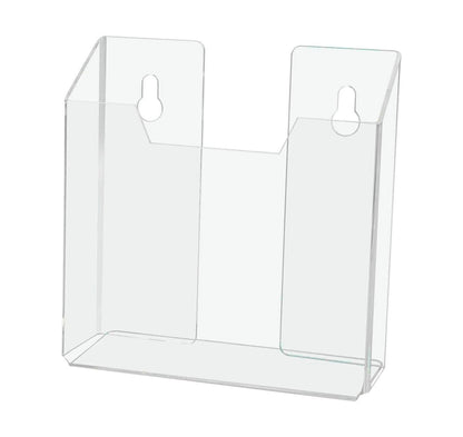 Bifold Brochure Holder Wall Mount Countertop Clear Acrylic
