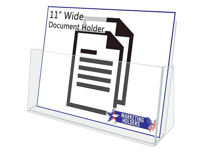 Eleven Inch Wide File Horizontal File Display Stand