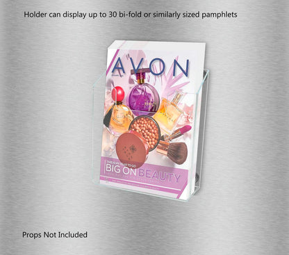 Magnetic 6"W Booklet Organizer Metal Mount Display