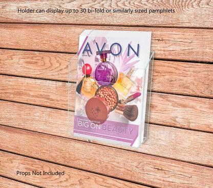 Wall Mount Brochure Holder with Two Pre holes