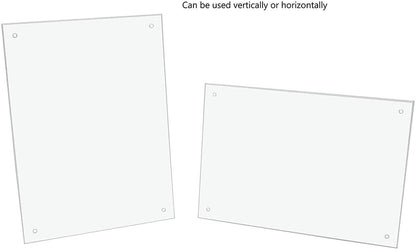 5" x 7" Wall Shield Sanitary Protection Guard with 4 Holes