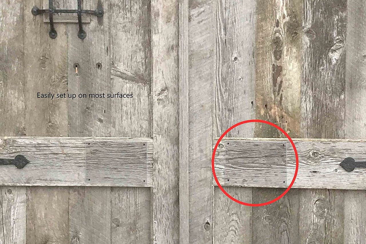 5" x 7" Wall Shield Sanitary Protection Guard with 4 Holes