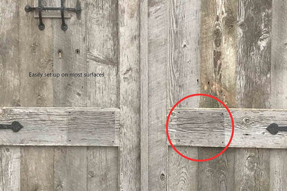 7" x 20" Wall Shield Sanitary Protection Guard with 4 Holes