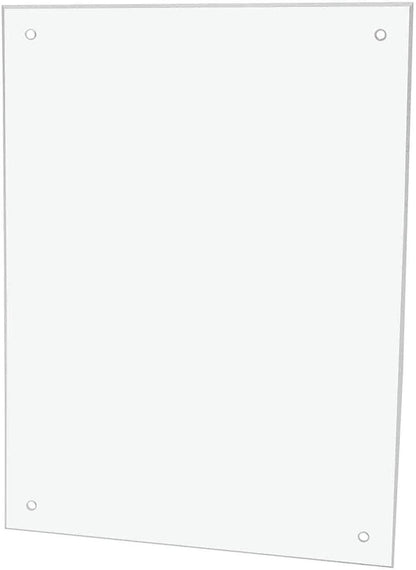 5" x 7" Wall Shield Sanitary Protection Guard with 4 Holes