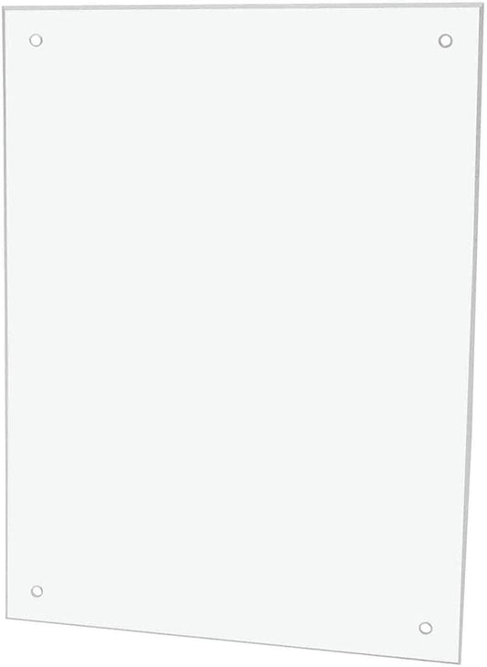 5" x 7" Wall Shield Sanitary Protection Guard with 4 Holes