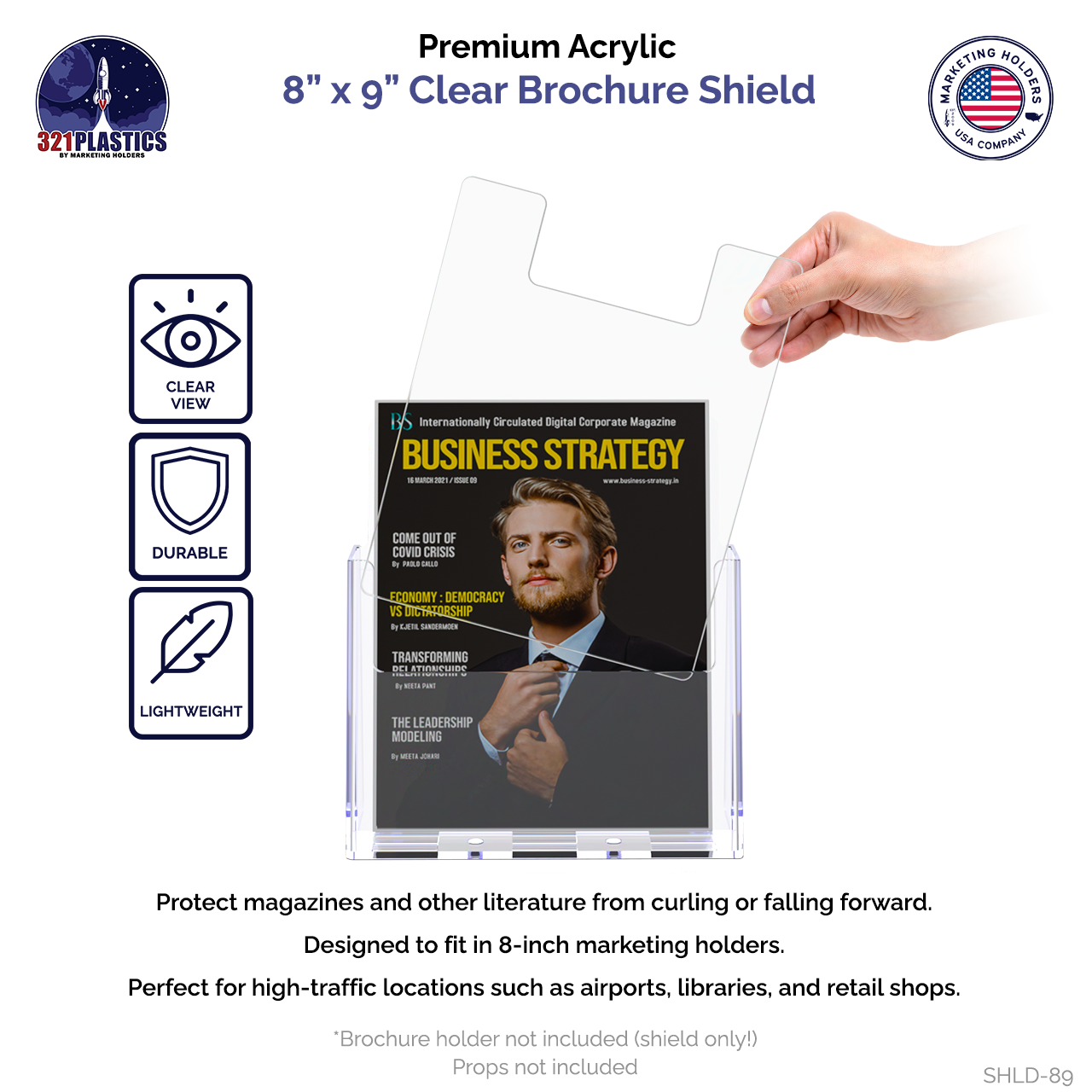 Clear Literature Shield