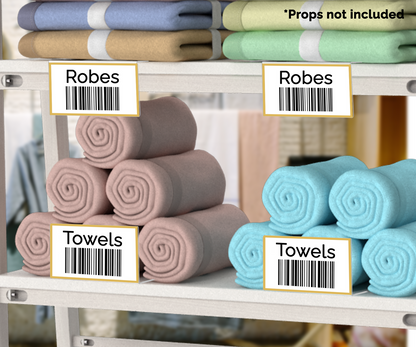 Shelf Sign Holder for Barcodes