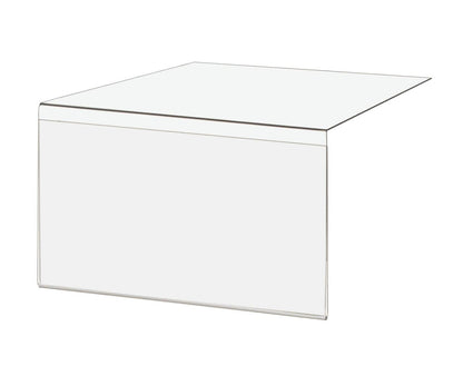 6"W x 4"H Grocery Store Shelf Label Display Price Tag Sign Holder