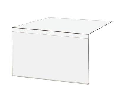 7"W x 5"H UPC Label Shelving Sign Retail Price QR Code Holder