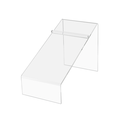 4" x  5" Shoe Riser  Acrylic Display Slanted Footwear Stand