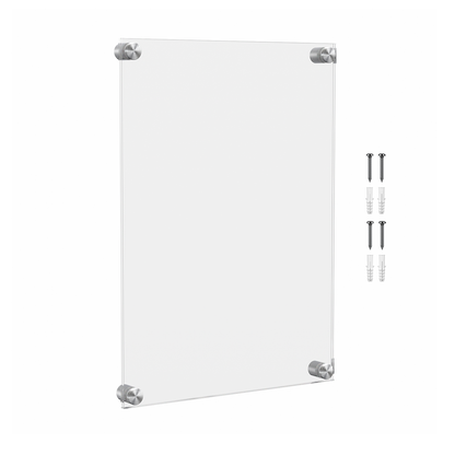 11" x 17" Wall Sign Holder Floating Graphic Poster Display