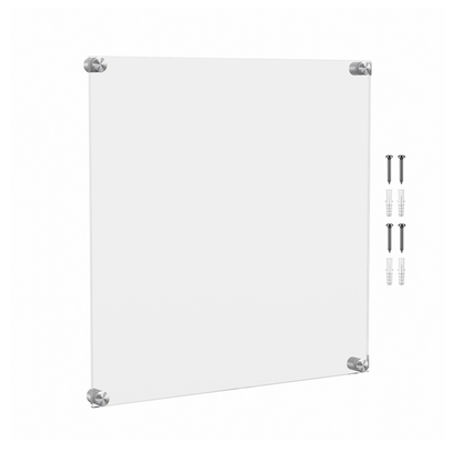 8" x 8" Wall Sign Holder Floating Graphic Image Display
