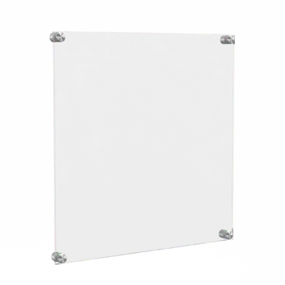 20" x 20" Wall Sign Holder Floating Graphic Poster Display
