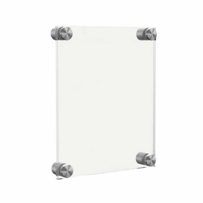 5" x 7" Wall Sign Holder Floating Graphic Image Display