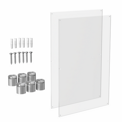 24" x 36" Wall Sign Holder Floating Graphic Poster Display