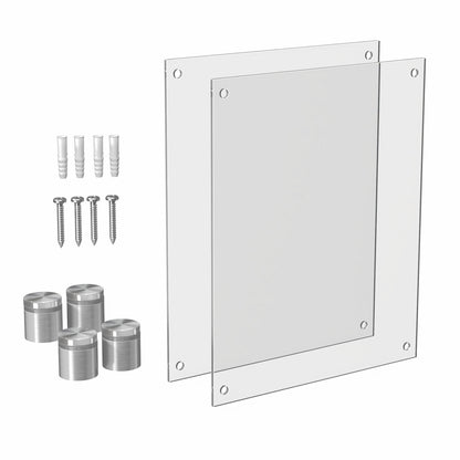 20" x 30" Wall Sign Holder Floating Graphic Poster Display