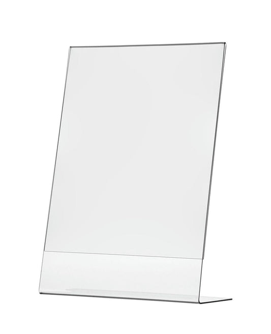 11"W x 17"H Poster Sign Holder Graphic Display Stand Slant Back