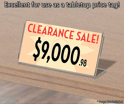 Price Tag Product Display Holder