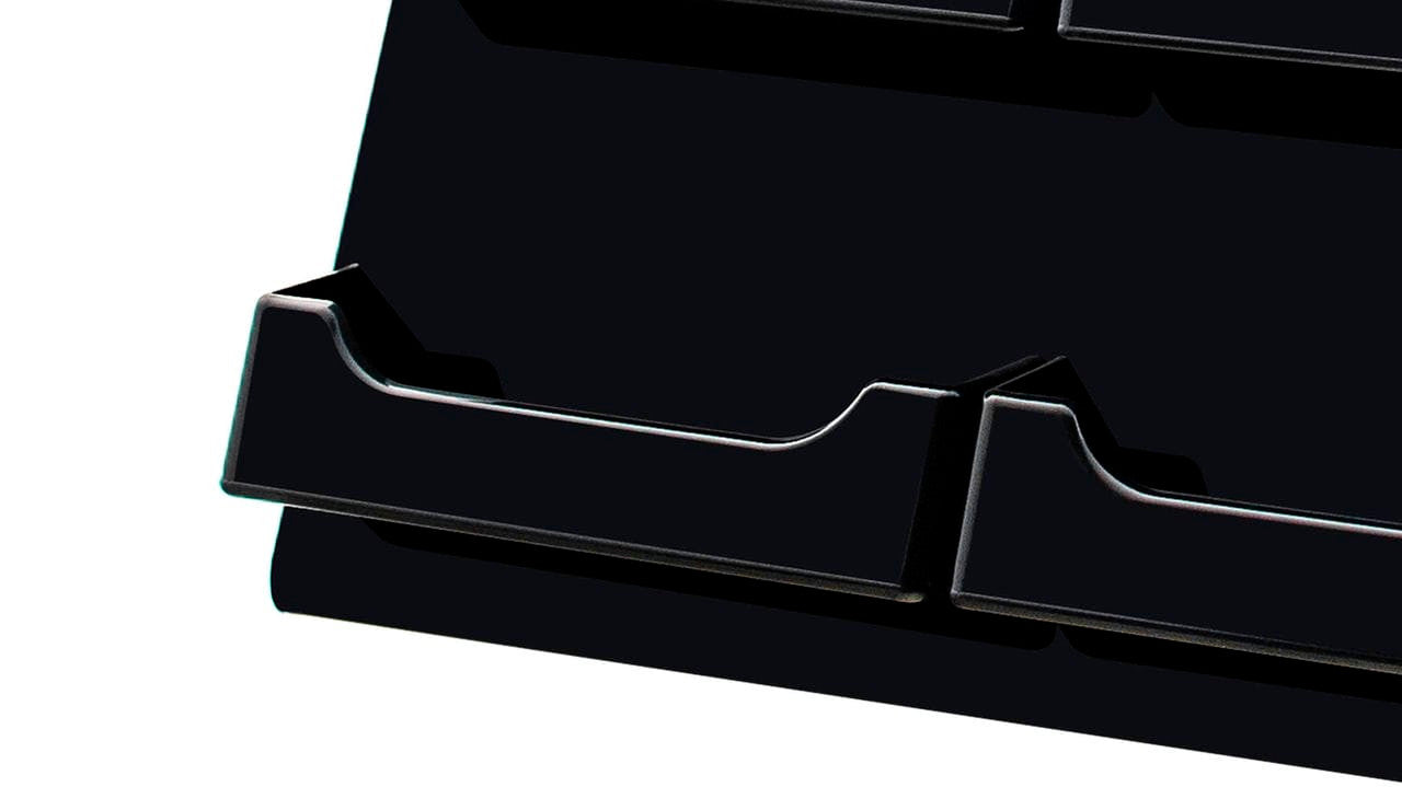 6 Pocket Slanted Business Gift Card Holder Countertop Multi Slot