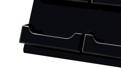 6 Pocket Slanted Business Gift Card Holder Countertop Multi Slot