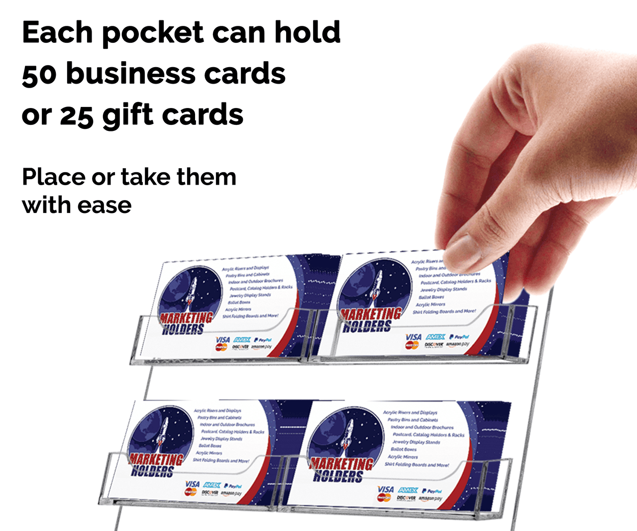 Take A Card Display Holder