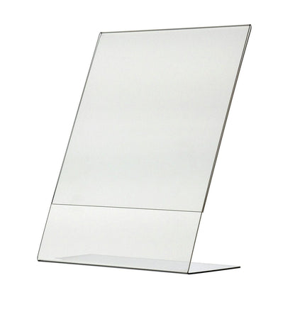8.5"W x 11"H Sign Holder Ad Frame Slant Back Image Display Stand