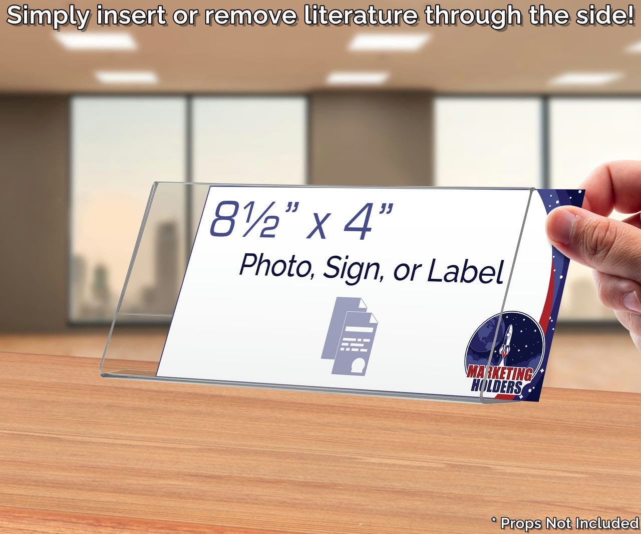 Side Load Literature Removal