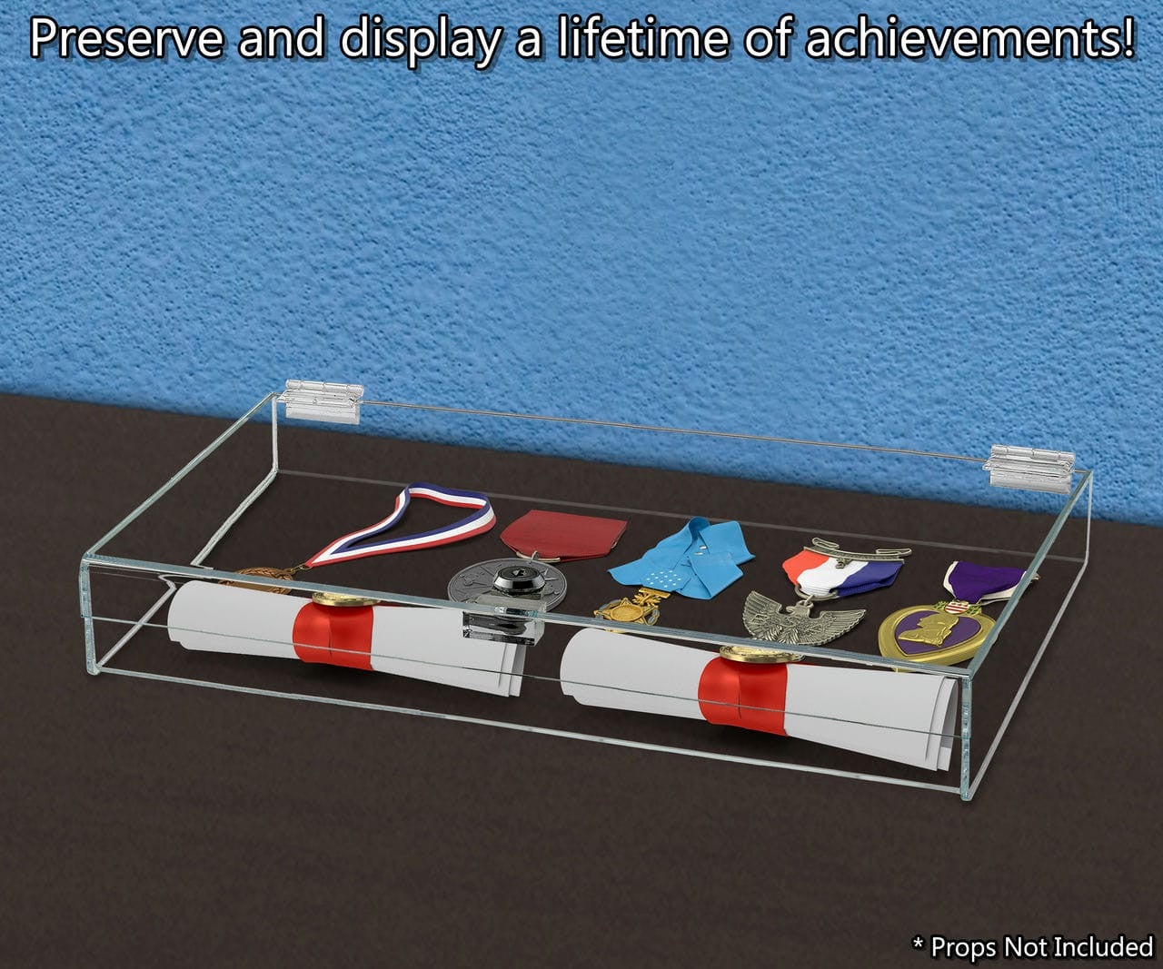 Preserve and display a lifetime of achievements